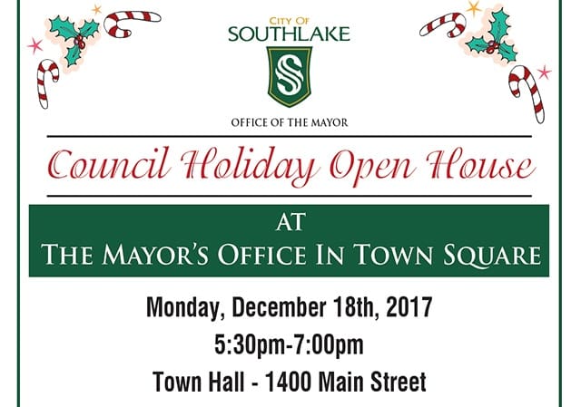 Council Holiday Open House Flyer