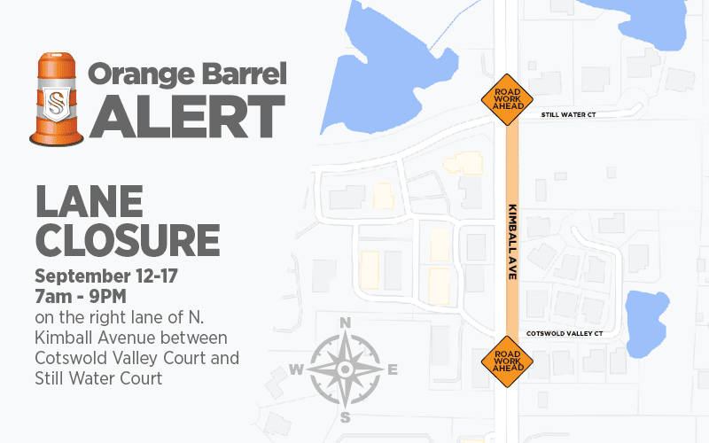 Orange Barrel Alerts for Southlake